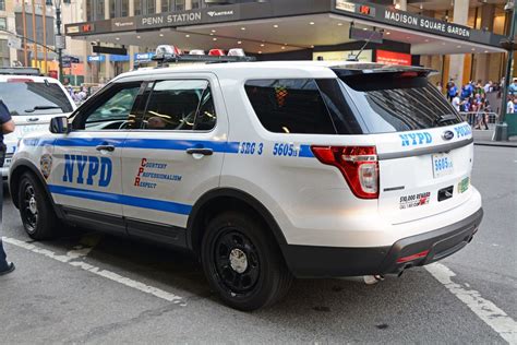 Nypd Srg 3 5605 Ford Police Interceptor Utility Ford Police Nypd