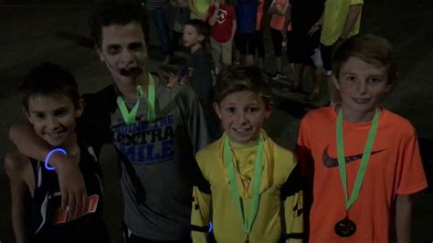 A fundraiser for carefor's mental health… 2016 Zombie 5K Glow Run - Inman Middle School - YouTube
