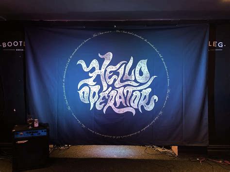 Blockout Band Banners And Backdrops 240gsm Full Colour Printed Fabric