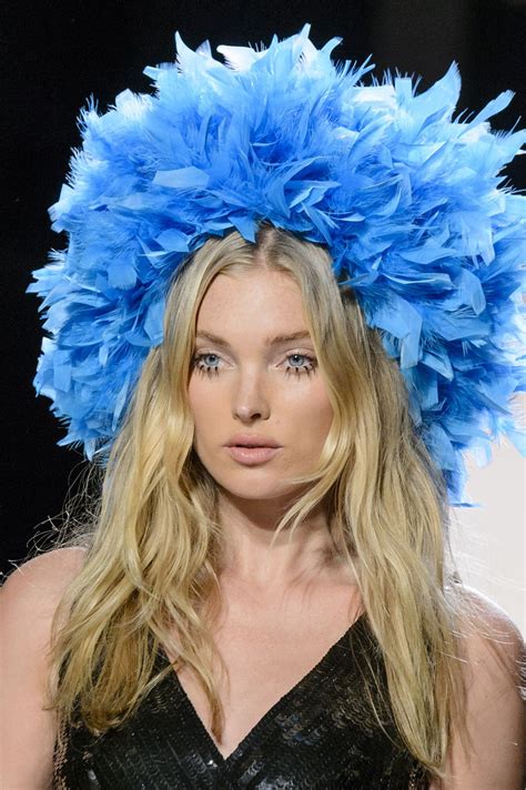 Honestly all i can think of is this ELSA HOSK at Jremy Scott Fashion Show in New York 02/10/2017 - HawtCelebs