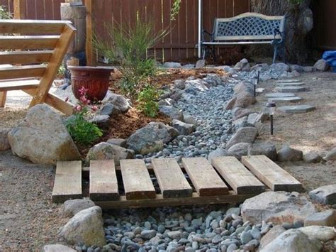 Inspiring Dry Creek Bed Garden Ideas The Garden Backyard