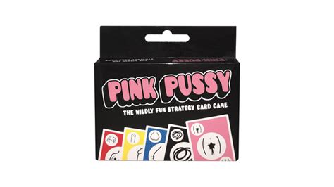 Pink Pussy Card Game Naughty Uno