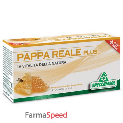 Pappa Reale Plus 12 Flaconcini X 10 Ml Farmaspeedit