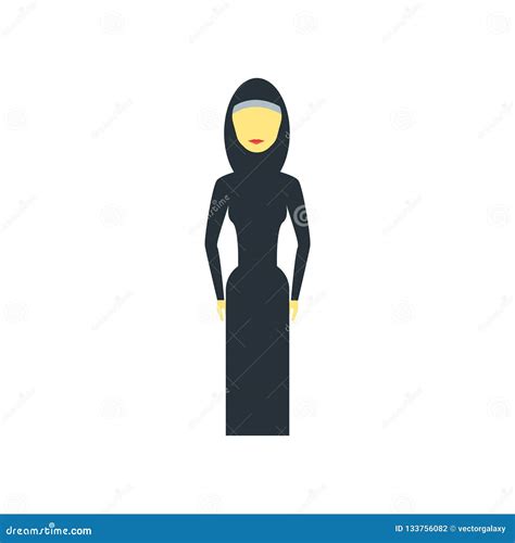 A Saudi Man Icon Wearing Shemagh And A Thobe Art Illustration Cartoon