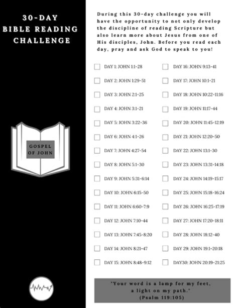 30 Day Bible Reading Challenge Next Level Church