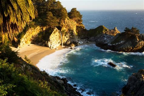 Mcway Falls Pacific Coast Landscapes Jules Pfeiffer State Park