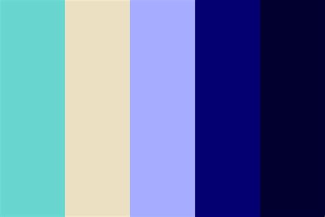 Warm Blue Color Palette