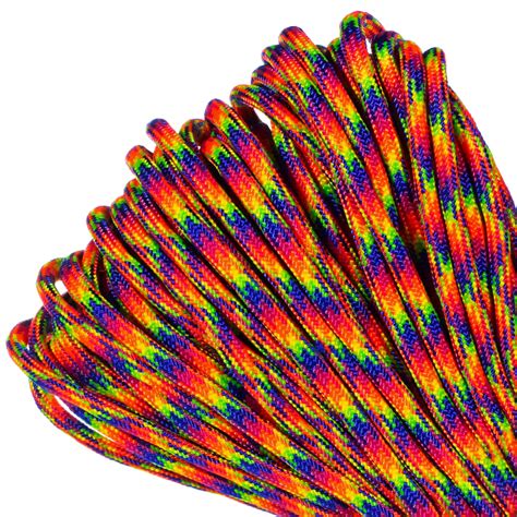 Paracord Planet Brand 550 Lb Type Iii Commercial Grade Parachute Cord Rock Star 100 Feet Usa