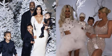 Kim Kardashian West Throws Annual Kardashian Jenner Christmas Party At Her House