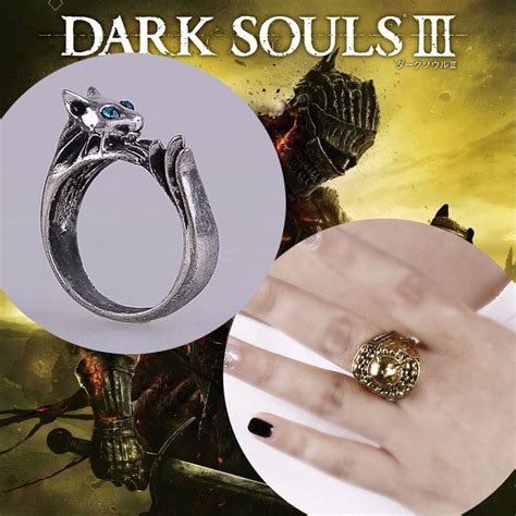 Ring Dark Souls 3 Metal Rings Cosplay Ring Accessories Woman Man Ring