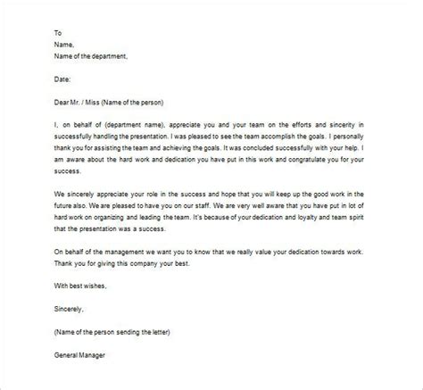 Here are some appreciation quotes that can help you convey what you want to say. Thank You Letter To Employee - 12+ Free Sample, Example ...