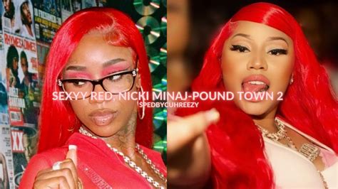 Sexyy Red Nicki Minaj Pound Town 2 Sped Up Youtube