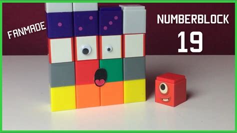 Numberblock 19 Created By 1 Stop Motion Youtube