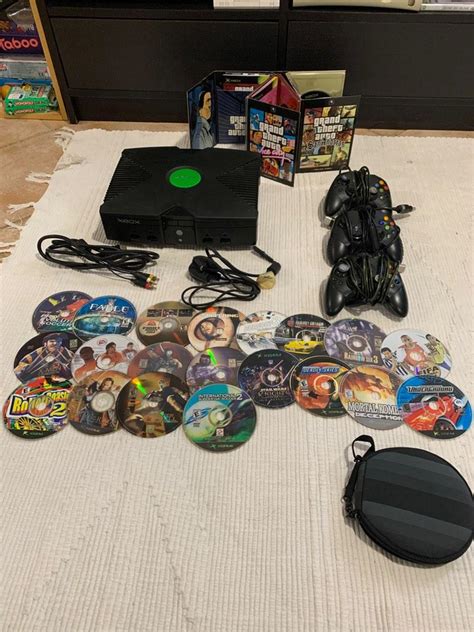 Modded Original Xbox 20 Games And Gta Trilogy Video Gaming Video Game