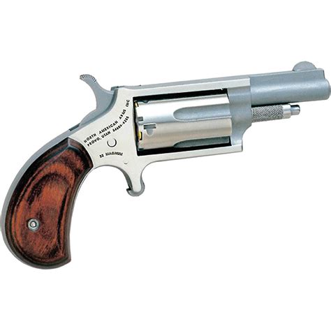 North American Arms 22 Magnum 22 Lr22 Wmr Rosewood Grip Revolver