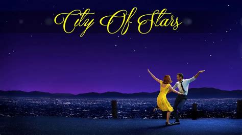 City Of Stars La La Land Acoustic Cover With Lyrics Youtube