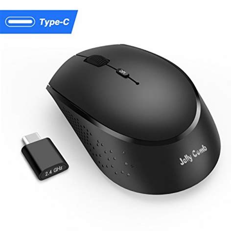 Type C Wireless Mouse Jelly Comb 24ghz Rechargeable Usb C Wireless M
