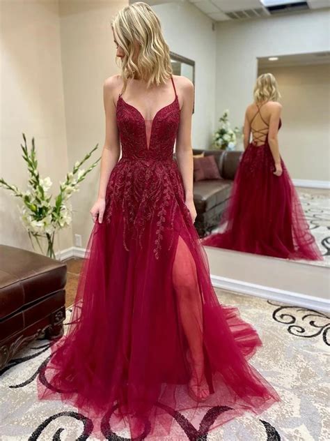 Maroon And Pink Outfit With Bridal Party Dress Strapless Dress
