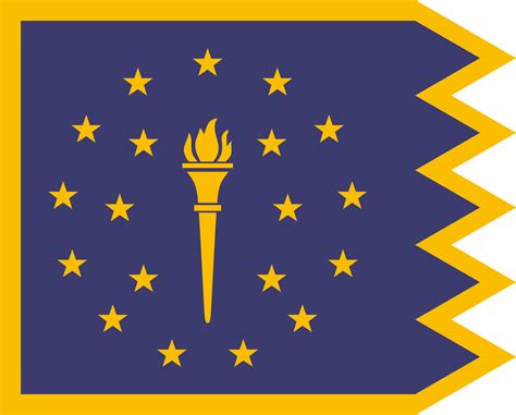 Flag Of Indiana Redesign Select Us Flags Redesign 1457 Rvexillology