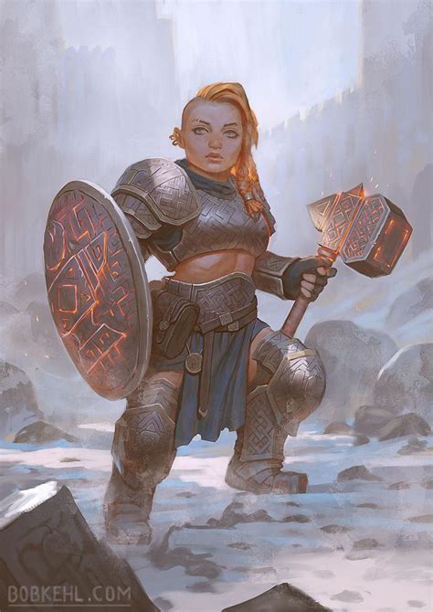 Dwarven Forge Cleric By Bob Kehl Rimaginarydwarves