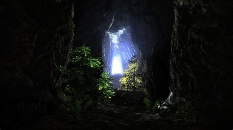 Screenshots The Elder Scrolls V Skyrim Cave Wallpapers