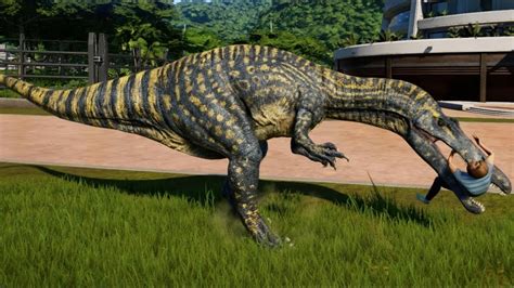 Baryonyx Spinosaurus Breakout Fight Jurassic World Evolution My Xxx