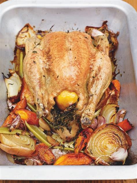 Roast Whole Chicken Recipe Jamie Oliver