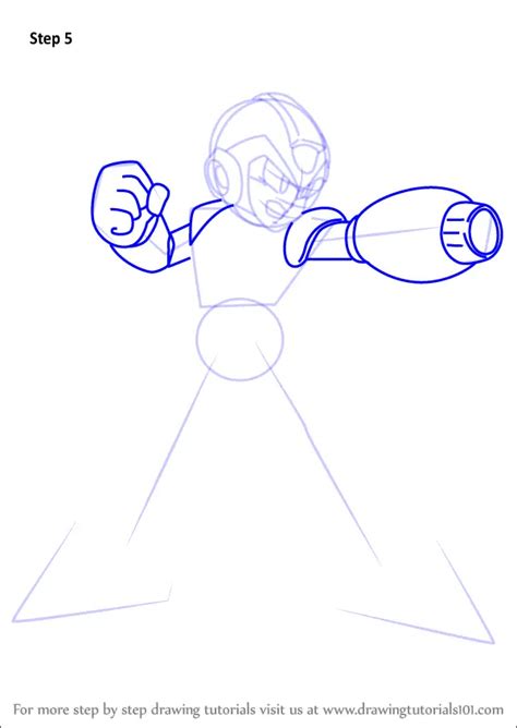 Learn How To Draw Mega Man X From Mega Man Zero Mega Man Zero Step By