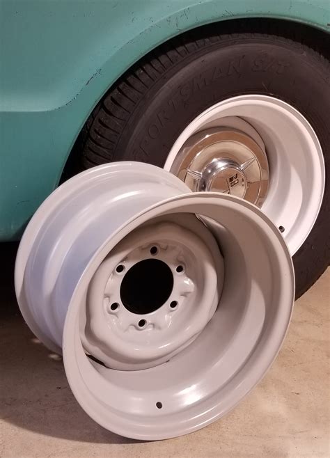 15×10 Steelie 6 Lug Wheel 55″ Bolt Pattern Cooper Restorations
