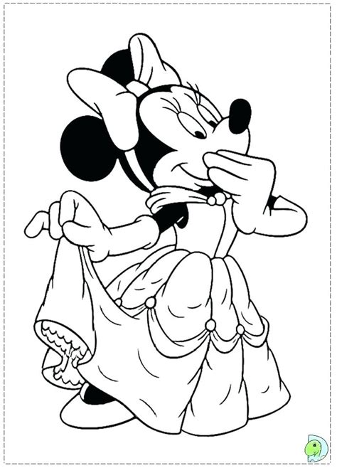 Mickey And Minnie Mouse Coloring Pages Free At Getcolorings Free
