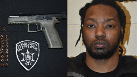 Time Convicted Felon Arrested On Stolen Gun Charges In Albany Say Deputies