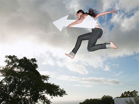 Woman Leaping Forward Stock Photos Pictures And Royalty Free Images Istock