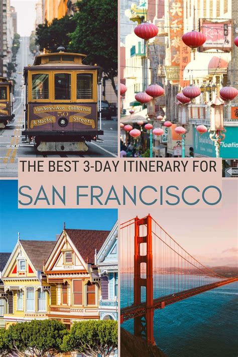 The Best Itinerary For 3 Days In San Francisco San Francisco Travel