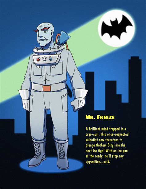 Batman 1966 Mr Freeze By Seriojainc On Deviantart
