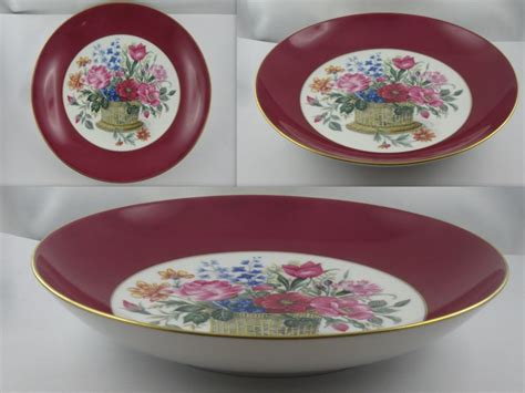 Ak Kaiser W Germany Beautiful Porcelain Plate Colourful Etsy