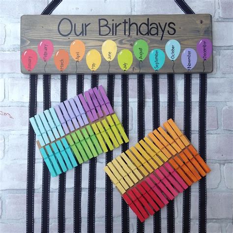 Spend visibility, guided buying and free shipping. Birthday Chart Balloons - class birthdays - classroom ...