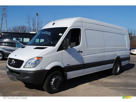 Arctic White 2012 Mercedes Benz Sprinter 3500 High Roof Extended Cargo