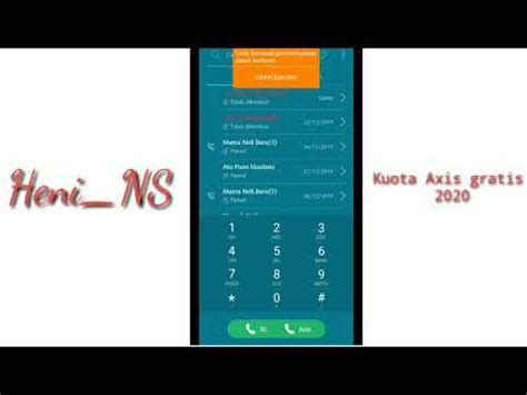 Cara mendapatkan kuota youtube xl 3gb gratis terbaru. Kuota Axis gratis 2020 wajib coba - YouTube