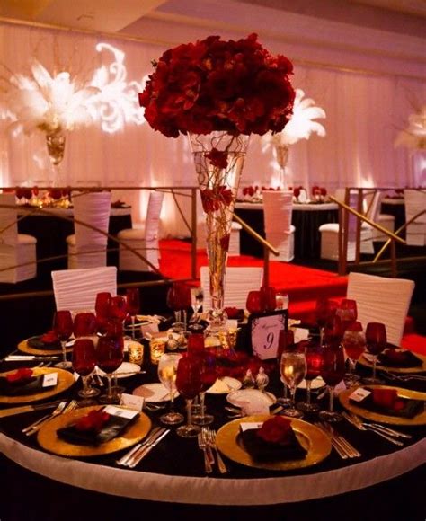 Red Wedding Decoration Ideas Match Your Overall Theme