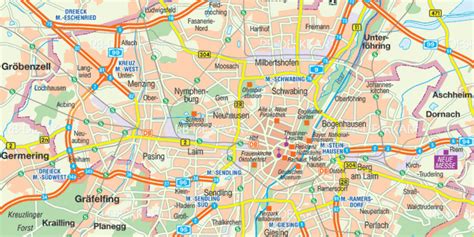map  munich city  germany bavaria welt atlasde
