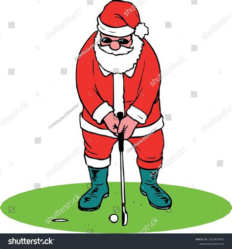 Golfing Santa Stock Photos And Pictures 1546 Images Shutterstock