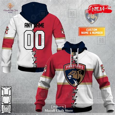 Personalized Nhl Florida Panthers Mix Color Jersey 2023 Hoodie