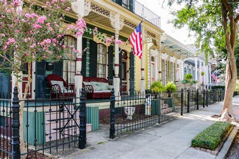 Front Of House In New Orleans Stock Image Image Of Exterior House 13537173