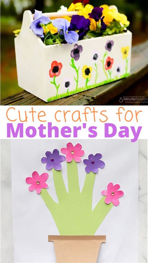 12 Super Cute Mothers Day Crafts For Kids Such Great T Ideas In