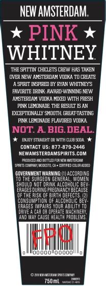 Leaked Barstool Sports Launching Vodka Pink Whitney