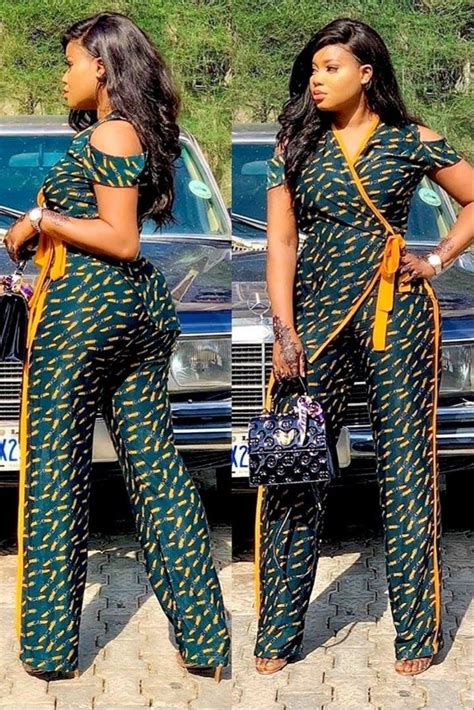 Pin By High~level On Wax Wax Wax African Print Jumpsuit