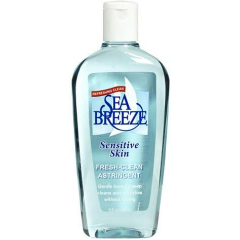 Sea Breeze Actives Sensitive Skin Astringent 10 Oz Pack Of 2
