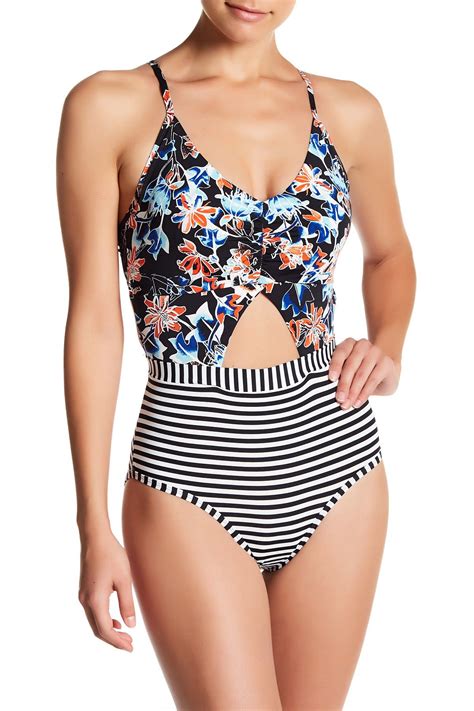 Karel Cutout One Piece Swimsuit By Tart On Nordstrom Rack One Piece