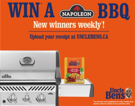 Every day we are looking for new contests and our editors will list the most exciting and promising giveaways on our site. Uncle Bens Canada Contest - Win Cash Prize - Sweepstakes