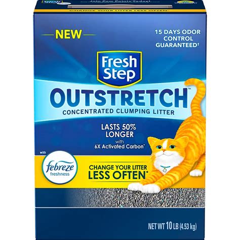 Fresh Step Outstretch Febreze Concentrated Clumping Cat Litter Shop